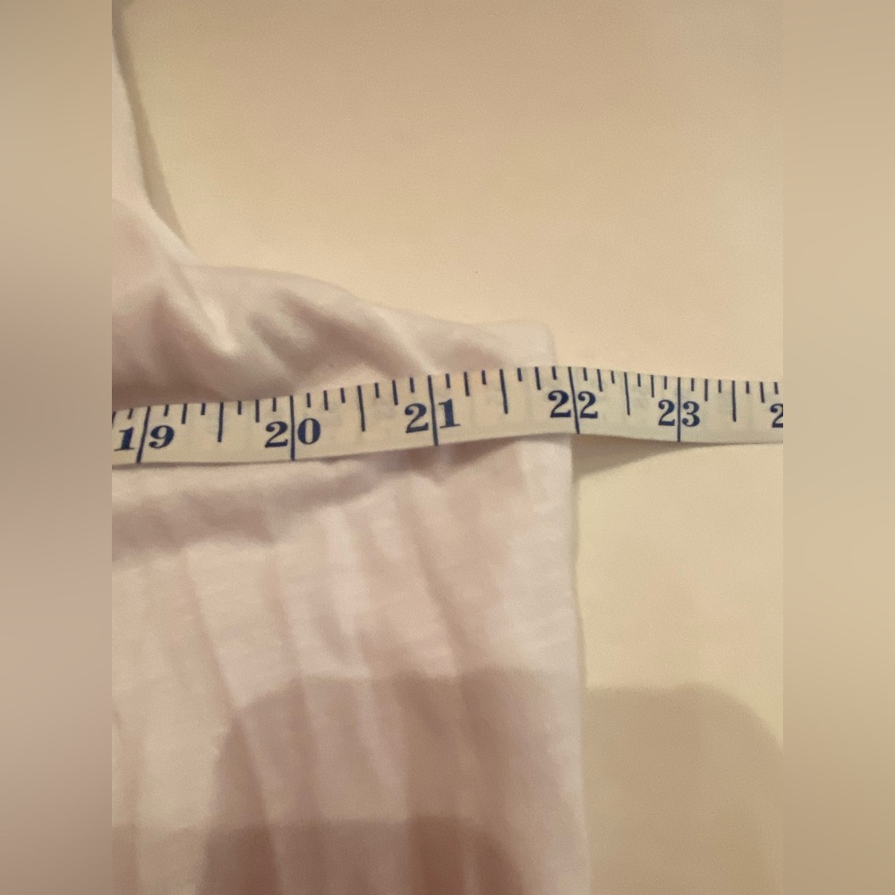 NWT JOEs The Arden Slub Sleeveless Tee White Size Large - Picture 13 of 13